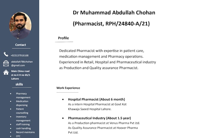 do professional cv maker